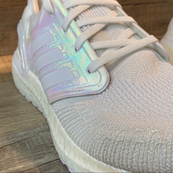 Adidas ULTRABOOST ‘White Iridescent’ Running Shoes - Picture 6 of 7